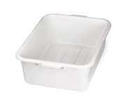 Tablecraft 7 Inch White Tote Box; 12 Each; 1 Per Case - High Mart Wholesale