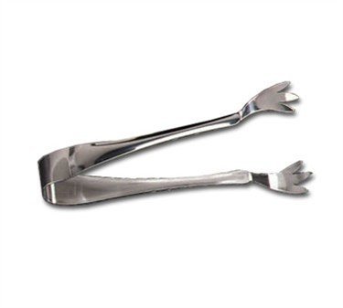 Tablecraft 6.25 Inch 3 Prongs Tong Stainless Steel; 48 Each; 1 Per Case - High Mart Wholesale