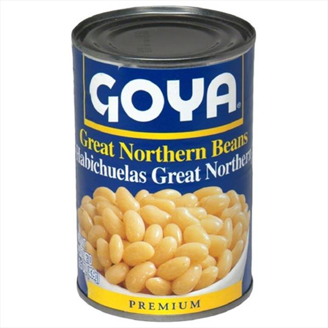 Goya Great Northern Beans Canned; 15.5 Ounces; 24 Per Case - High Mart Wholesale