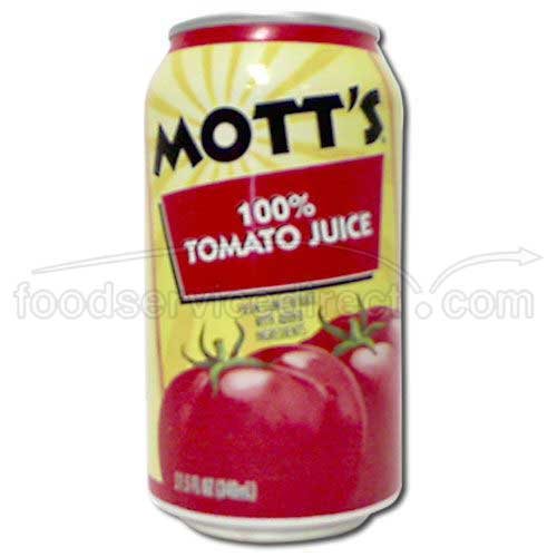 Mott's 100% Tomato Juice; 11.5 Fluid Ounces; 24 Per Case