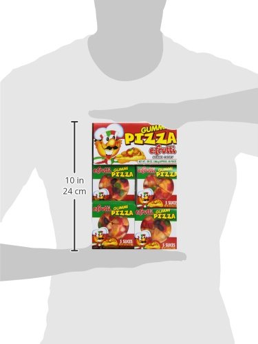 Efrutti Gummi Pizza; 0.55 Ounces; 48 Per Box; 8 Per Case - High Mart Wholesale