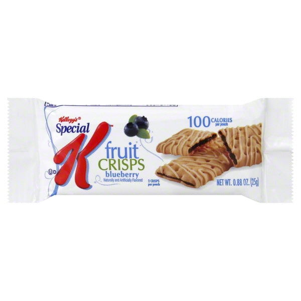 Kellogg's Special K Pastry Crisp Blueberry Bar; 0.88 Ounces; 9 Per Box; 9 Per Case