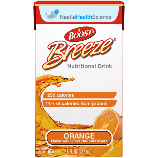 Boost Breeze Rtd 8 Orange; 8 Peach; And 8 Wild Berry Variety Pack; 24 Count; 1 Per Case - High Mart Wholesale