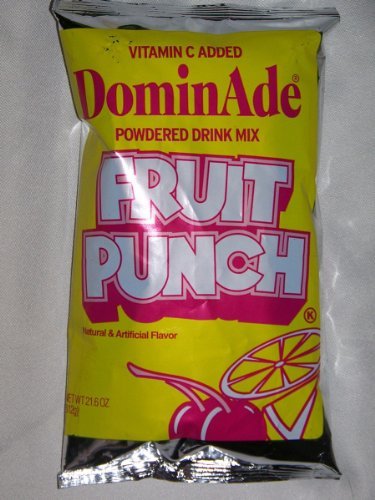 Domino Drink Dominade Fruit Punch; 21.6 Ounces; 12 Per Case - High Mart Wholesale