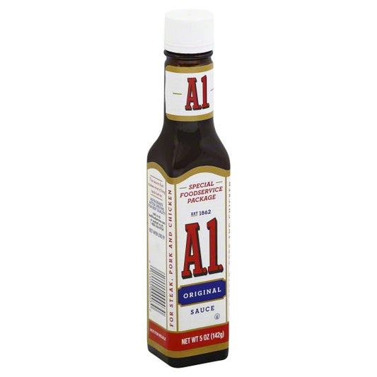 A.1. Original Steak Sauce Bottle; 5 Ounce; 24 Per Case - High Mart Wholesale