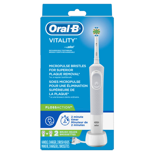 Oral B Toothbrush Rechargeable Handle; 1 Count; 3 Per Box; 4 Per Case - High Mart Wholesale