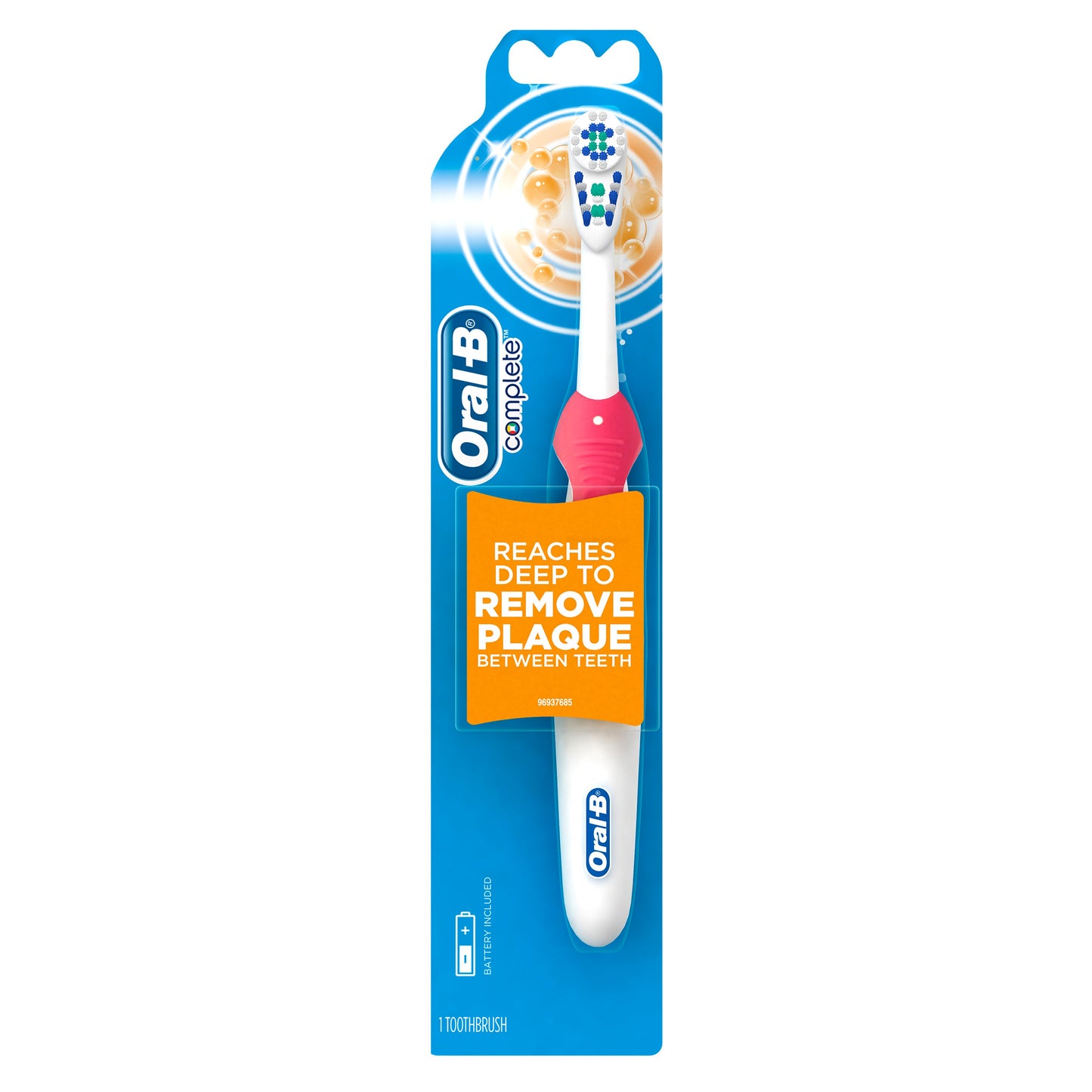 Oral B Toothbrush Power; 1 Count; 4 Per Box; 12 Per Case - High Mart Wholesale