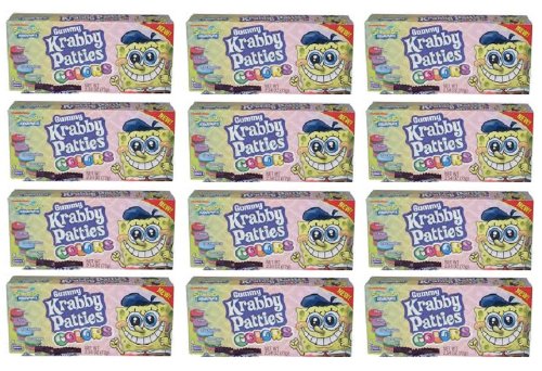 Frankford Candy Krabby Patty Colors Theater Box; 2.54 Ounces; 12 Per Case - High Mart Wholesale
