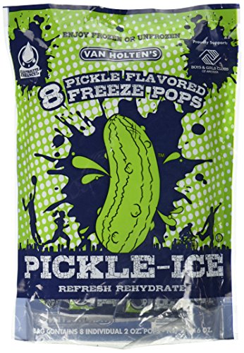 Van Holten's Pickle-Ice Pickle Flavored Freeze Pop; 16 Fluid Ounces; 6 Per Case