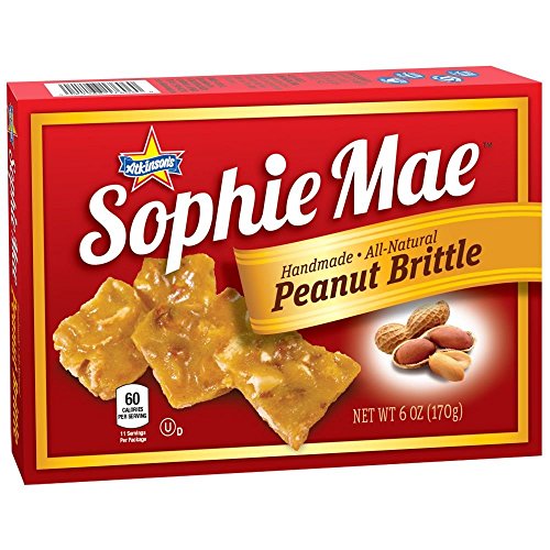 Sophie Mae Peanut Brittle Bar; 1 Each; 24 Per Box; 12 Per Case