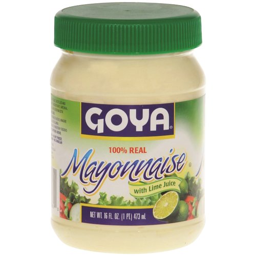 Goya Lime Juice Mayonnaise Jar; 16 Ounce; 12 Per Case