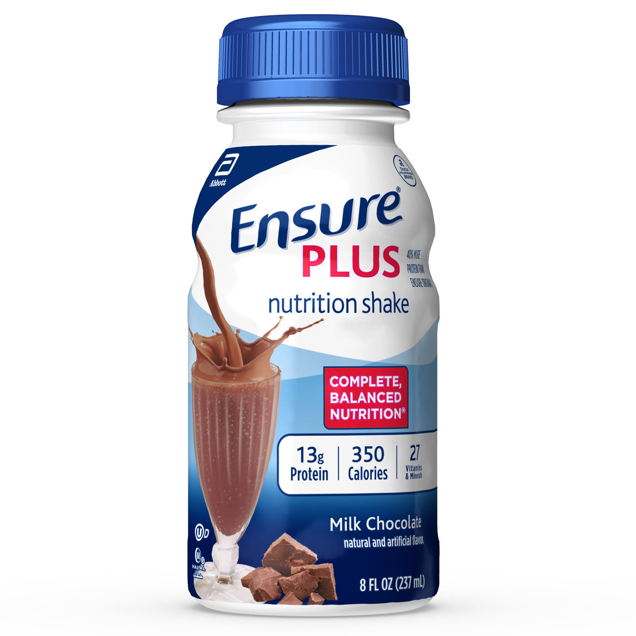 Ensure Plus Chocolate 8 Ounce; 8 Fluid Ounces; 6 Per Box; 4 Per Case - High Mart Wholesale