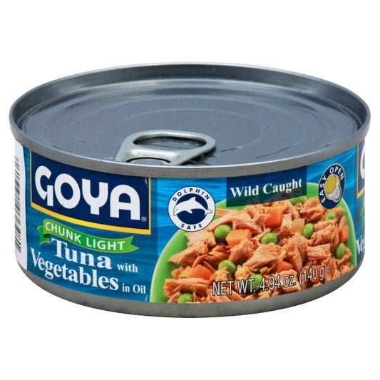 Goya Tuna With Mixed Vegetables; 5.82 Ounces; 24 Per Case