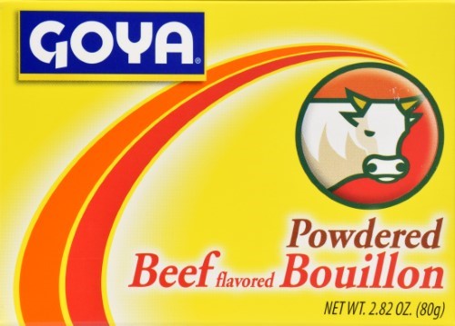 Goya Cubitos Polvo Beef Bouillon; 2.82 Ounces; 24 Per Case