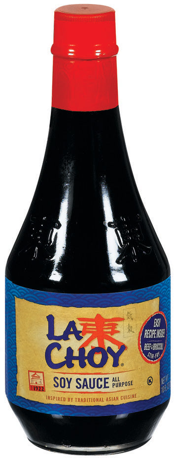 La Choy Lachoy Soy Sauce; 10 Fluid Ounces; 12 Per Case - High Mart Wholesale