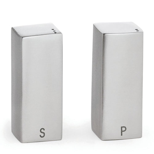 Tablecraft Square Salt & Pepper Set 1.5 Ounce; 1 Set; 6 Per Case - High Mart Wholesale