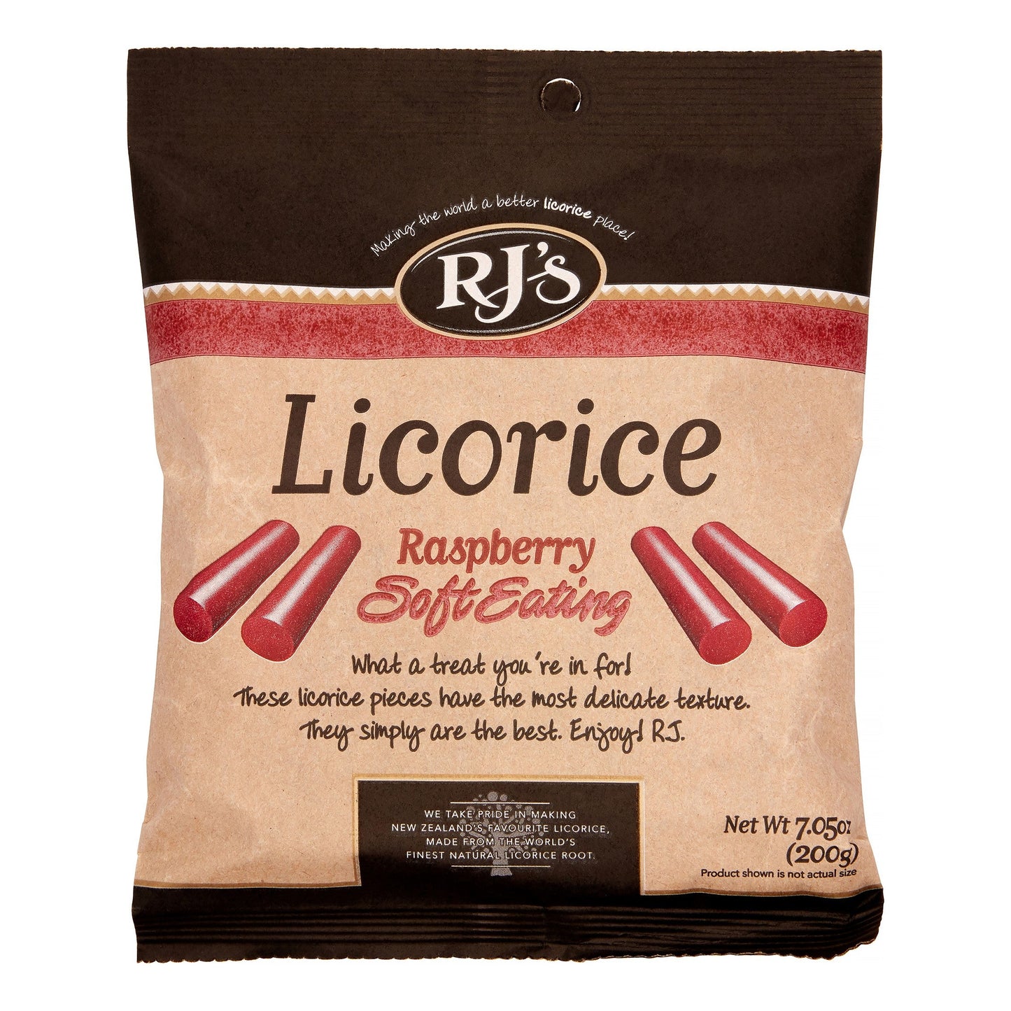 Rj's Raspberry Licorice; 7 Ounce; 8 Per Case - High Mart Wholesale