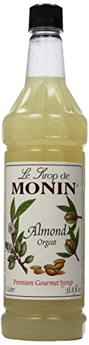 Monin Almond Syrup; 1 Liter; 4 Per Case - High Mart Wholesale