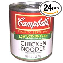 Campbell's Classic Chicken Noodle Shelf Stable Soup; 7.25 Ounces; 24 Per Case - High Mart Wholesale