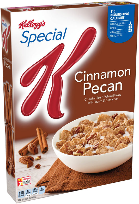 Kellogg's Special K Cinnamon Pecan Cereal; 12.1 Ounces; 10 Per Case