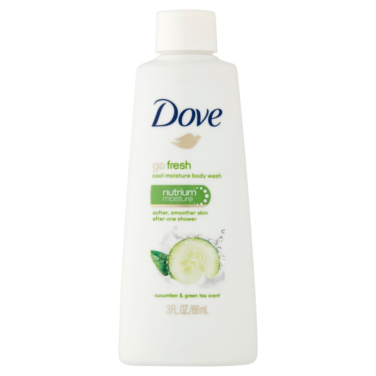 Dove Body Wash Cool Moisture; 3 Fluid Ounce; 24 Per Case