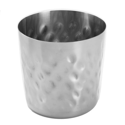 American Metalcraft French Fry Cup Hammered Stainless Steel; 1 Each - High Mart Wholesale