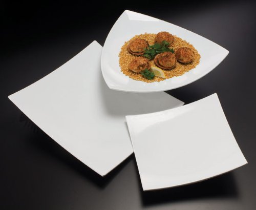 American Metalcraft 16 Inch Square Melamine Plate; 1 Each - High Mart Wholesale