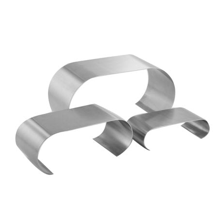 American Metalcraft Risers Satin Curl; 1 Each - High Mart Wholesale