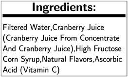 Ruby Kist Cranberry Cocktail Juice Aluminum Can; 5.5 Fluid Ounces; 48 Per Case