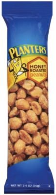 Planters Honey Roasted Peanut 2.5 Ounce Tube - 15 Per Pack - 3 Per Case; 2.5 Ounces; 15 Per Box; 3 Per Case