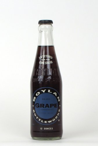Boylan Bottling Grape 6/4 Pack; 12 Fluid Ounces; 4 Per Box; 6 Per Case - High Mart Wholesale