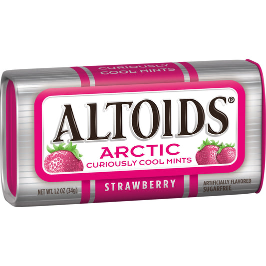 Altoids Mints Artic Strawberry; 1.2 Ounces; 8 Per Box; 12 Per Case