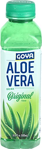 Goya Aloe Vera Drink Original Flavor; 16.9 Fluid Ounces; 12 Per Case - High Mart Wholesale