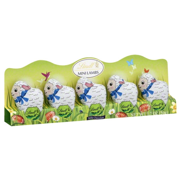 Lindt & Sprungli Mini Lambs 5 Pack; 1.7 Ounces; 12 Per Case