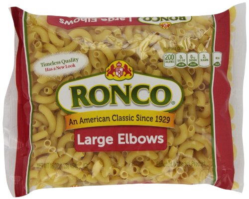 Ronco Large Elbows; 16 Ounce; 24 Per Case - High Mart Wholesale