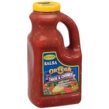 Ortega Thick & Chunky Medium Salsa; 0.5 Gallon; 6 Per Case