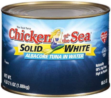 Chicken Of The Sea Aluminum Solid White In Water Tuna; 66.5 Ounces; 6 Per Case - High Mart Wholesale