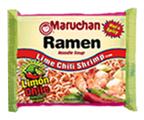 Maruchan Ramen Habanero Lime Chili Shrimp Flavored Ramen Noodle Soup; 3 Ounces; 24 Per Case - High Mart Wholesale