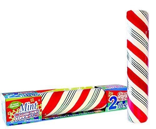 Mint Twists Candy Mint Twists Red White & Green; 2 Pounds; 12 Per Case