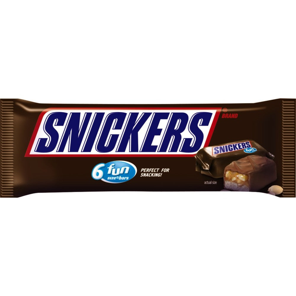 Snickers Fun Size; 3.4 Ounces; 24 Per Case