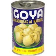 Goya Artichoke Hearts In Brine; 14 Ounces; 24 Per Case - High Mart Wholesale