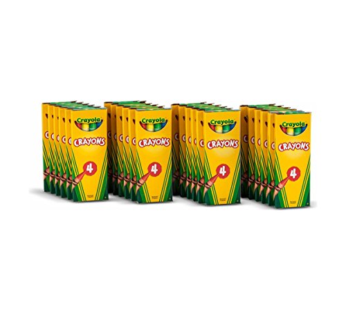 Crayola Crayon In Tuck Box; 4 Count; 24 Per Box; 15 Per Case - High Mart Wholesale