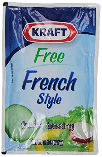 Kraft Fat Free French Dressing Single Serve; 1.5 Ounce; 60 Per Case