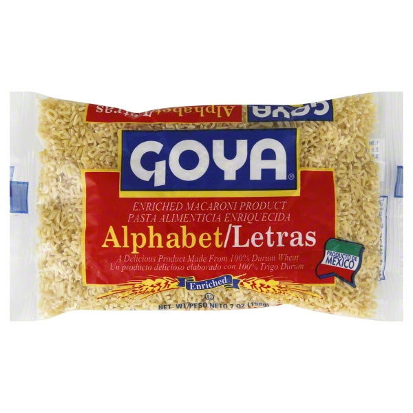 Goya Letras/Alphabets; 7 Ounces; 20 Per Case - High Mart Wholesale