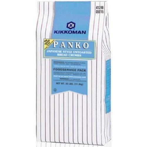 Kikkoman Panko Untoasted Bread Crumbs; 25 Pounds - High Mart Wholesale