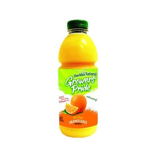 Growers Pride From Concentrate Shelf Stable Orange Juice; 1 Liter; 12 Per Case