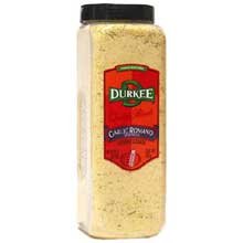 Durkee Garlic Romano Sprinkle Seasoning; 19 Ounce; 6 Per Case - High Mart Wholesale