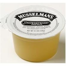 Musselman's Unsweetened Apple Sauce; 4.5 Ounces; 96 Per Case