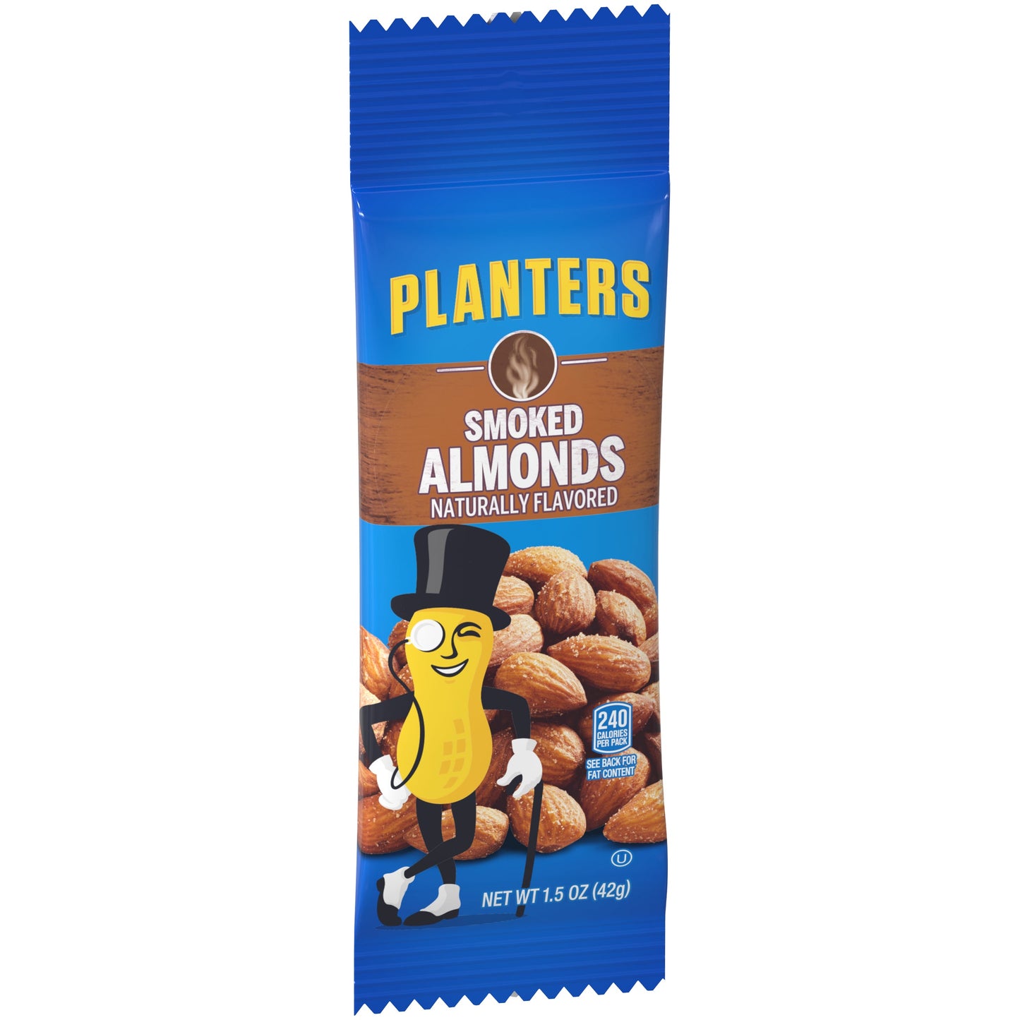 Planters Almond Smoked Nuts; 1.5 Ounces; 18 Per Box; 6 Per Case