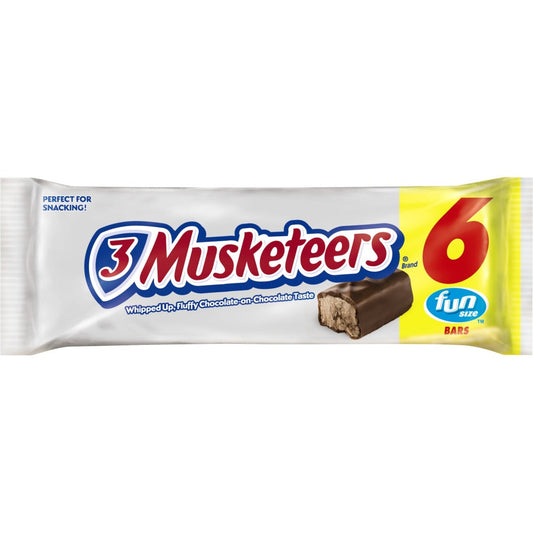 3 Musketeers Candy Bar Fun Size; 2.93 Ounce; 24 Per Case